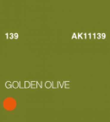 Ak-Interactive: (3Rd Gen) Acrylic - Golden Olive (17Ml)