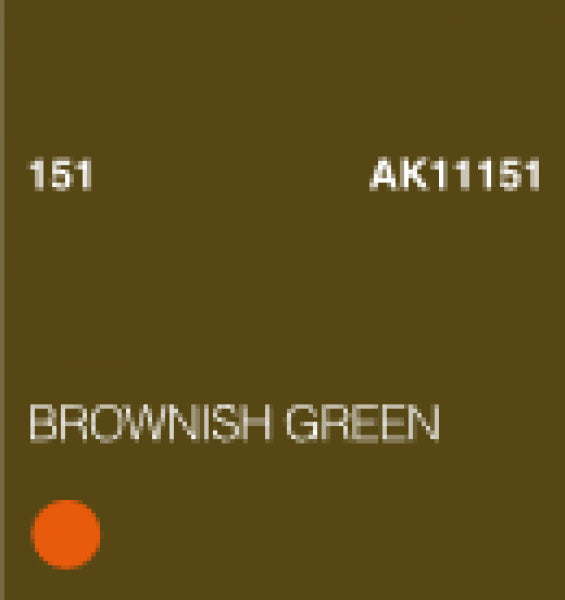 Ak-Interactive: (3Rd Gen) Acrylic - Brownish Green (17Ml)