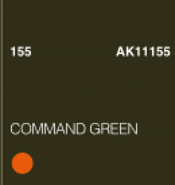 Ak-Interactive: (3Rd Gen) Acrylic - Command Green (17Ml)