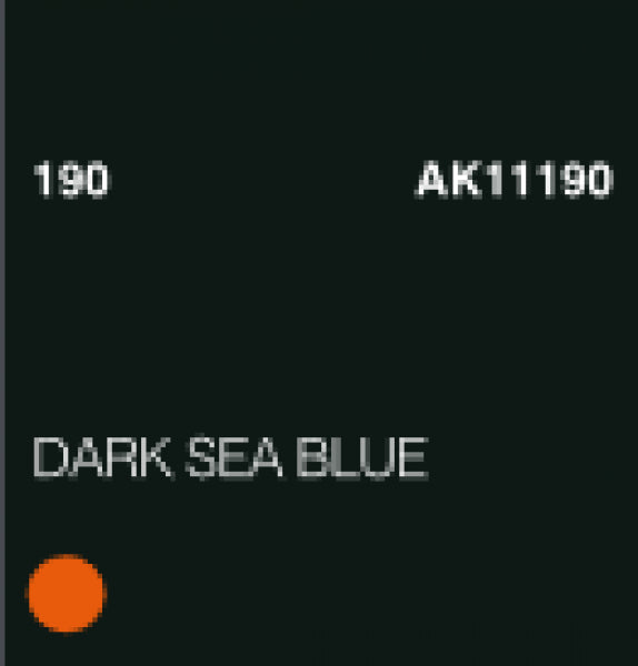 Ak-Interactive: (3Rd Gen) Acrylic - Dark Sea Blue (17Ml)