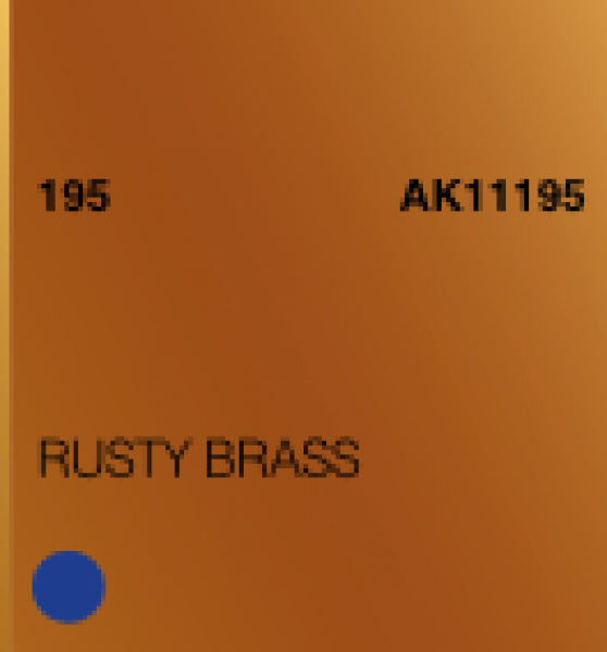 Ak-Interactive: (3Rd Gen) Acrylic - Rusty Brass (17Ml)
