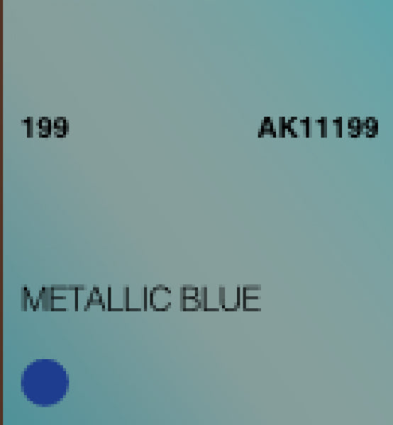 Ak-Interactive: (3Rd Gen) Acrylic - Metallic Blue (17Ml)