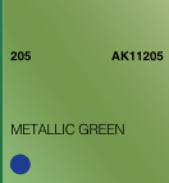 Ak-Interactive: (3Rd Gen) Acrylic - Metallic Green (17Ml)