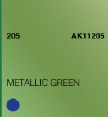 Ak-Interactive: (3Rd Gen) Acrylic - Metallic Green (17Ml)