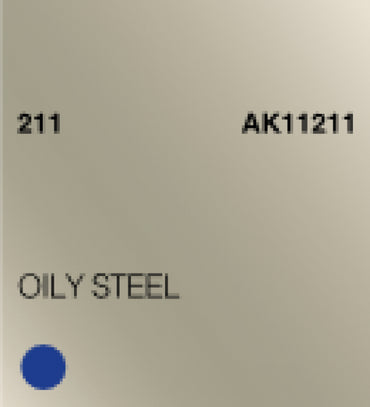 Ak-Interactive: (3Rd Gen) Acrylic - Oily Steel (17Ml)