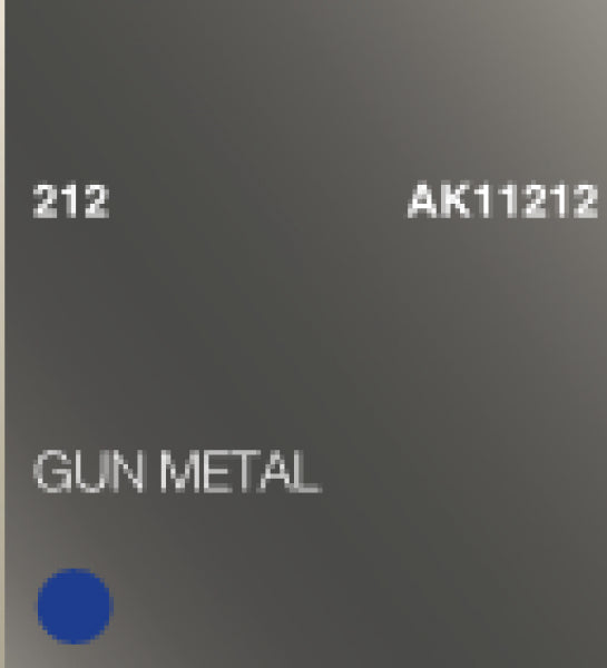 Ak-Interactive: (3Rd Gen) Acrylic - Gun Metal (17Ml)