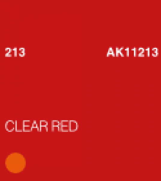 Ak-Interactive: (3Rd Gen) Acrylic - Clear Red (17Ml)