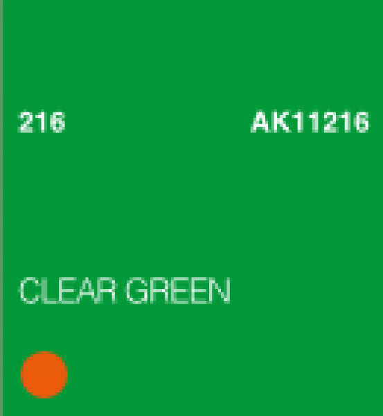 Ak-Interactive: (3Rd Gen) Acrylic - Clear Green (17Ml)