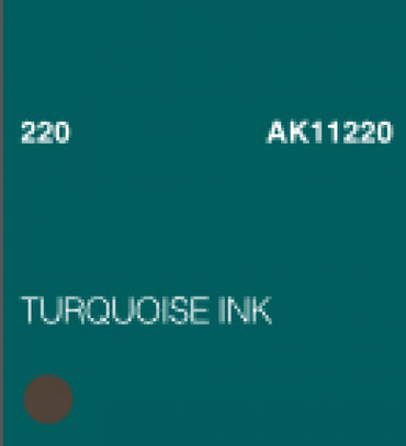 Ak-Interactive: (3Rd Gen) Acrylic - Turquoise Ink (17Ml)
