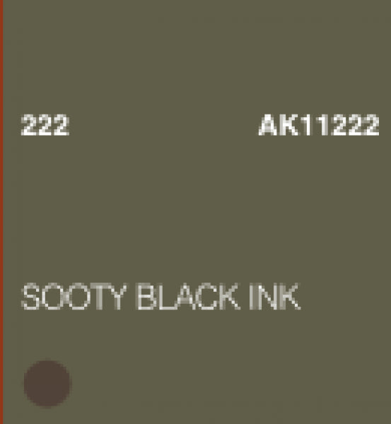 Ak-Interactive: (3Rd Gen) Acrylic - Sooty Black Ink (17Ml)