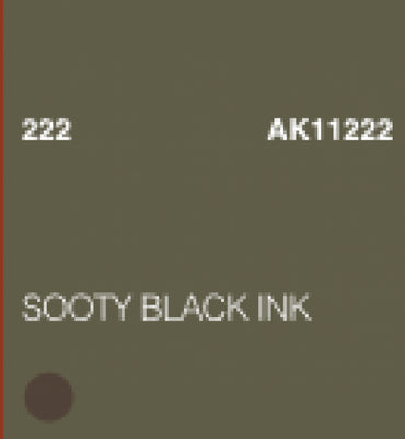 Ak-Interactive: (3Rd Gen) Acrylic - Sooty Black Ink (17Ml)