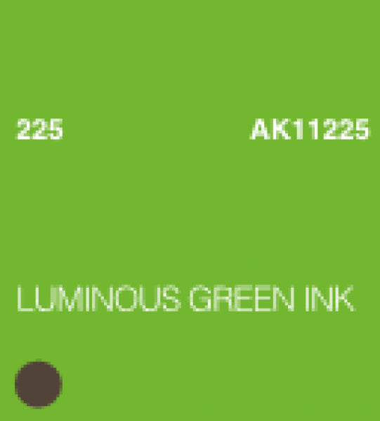 Ak-Interactive: (3Rd Gen) Acrylic - Luminous Green Ink (17Ml)