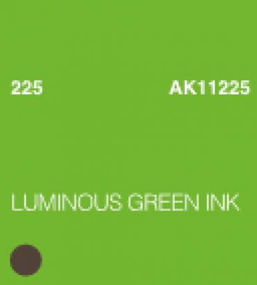 Ak-Interactive: (3Rd Gen) Acrylic - Luminous Green Ink (17Ml)