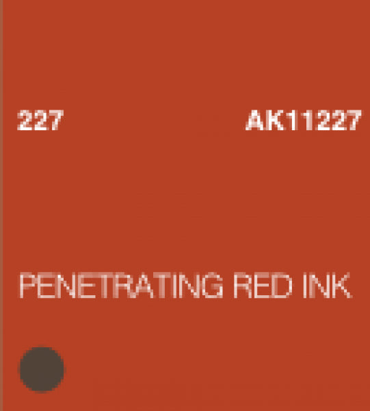 Ak-Interactive: (3Rd Gen) Acrylic - Penetrating Red Ink (17Ml)