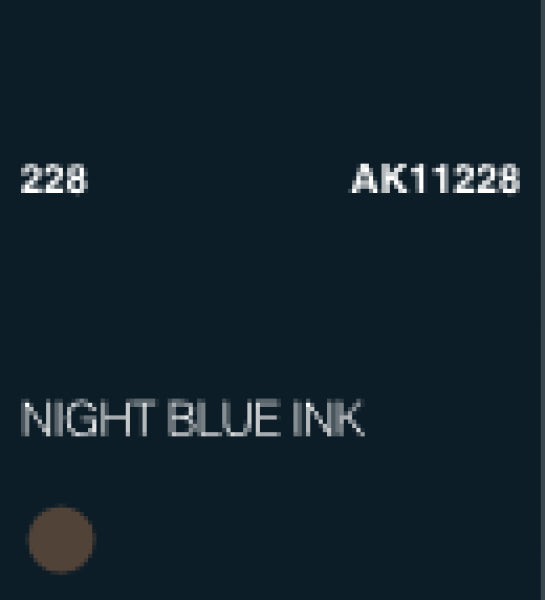 Ak-Interactive: (3Rd Gen) Acrylic - Night Blue Ink (17Ml)