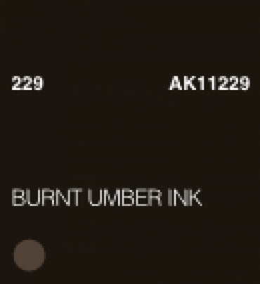 Ak-Interactive: (3Rd Gen) Acrylic - Burnt Umber Ink (17Ml)