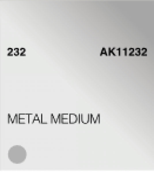 Ak-Interactive: (3Rd Gen) Acrylic - Metal Medium (17Ml)