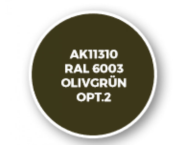 Ak-Interactive: Afv Acrylics (3Rd Gen) - Ral 6003 Olivgrã¼N Opt.2