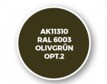 Ak-Interactive: Afv Acrylics (3Rd Gen) - Ral 6003 Olivgrã¼N Opt.2