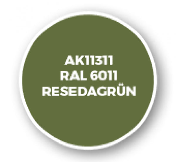 Ak-Interactive: Afv Acrylics (3Rd Gen) - Ral 6011 Resedagrã¼N
