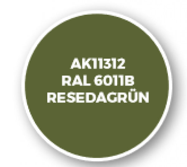 Ak-Interactive: Afv Acrylics (3Rd Gen) - Ral 6011B Resedagrã¼N
