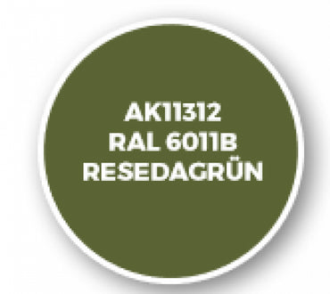 Ak-Interactive: Afv Acrylics (3Rd Gen) - Ral 6011B Resedagrã¼N