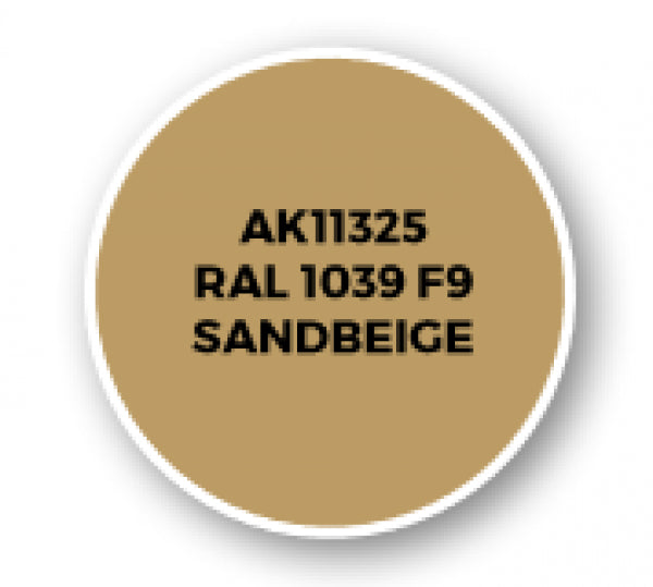 Ak-Interactive: Afv Acrylics (3Rd Gen) - Ral 1039 F9 Sandbeige
