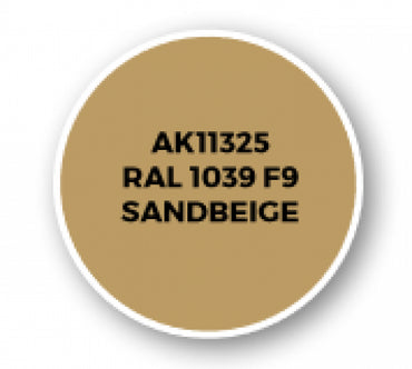 Ak-Interactive: Afv Acrylics (3Rd Gen) - Ral 1039 F9 Sandbeige
