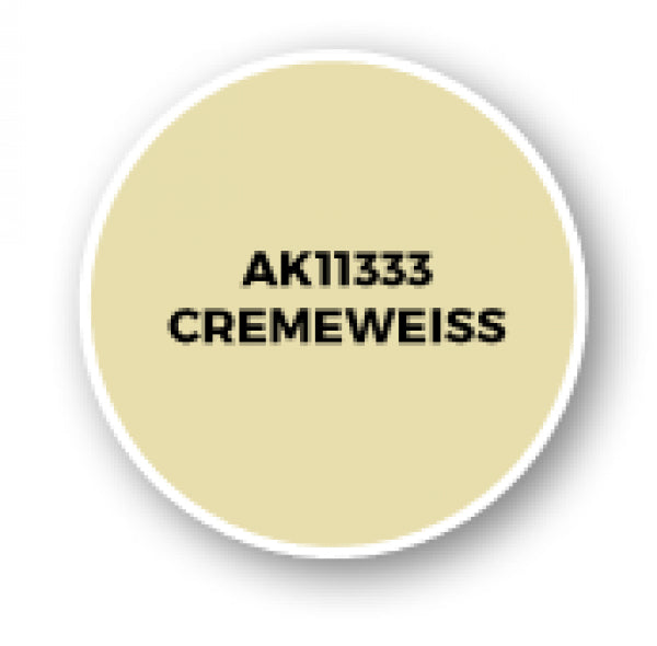 Ak-Interactive: Afv Acrylics (3Rd Gen) - Cremeweiss