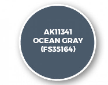 Ak-Interactive: Afv Acrylics (3Rd Gen) - Ocean Gray (Fs35164)
