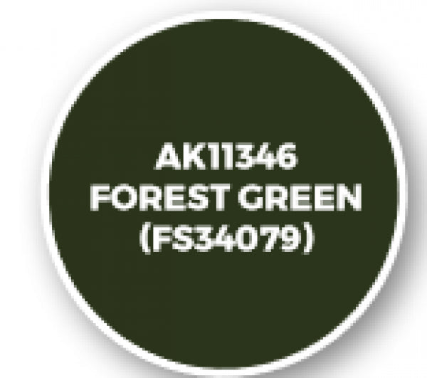 Ak-Interactive: Afv Acrylics (3Rd Gen) - Forest Green (Fs34079)
