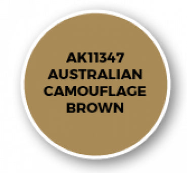 Ak-Interactive: Afv Acrylics (3Rd Gen) - Australian Camouflage Brown