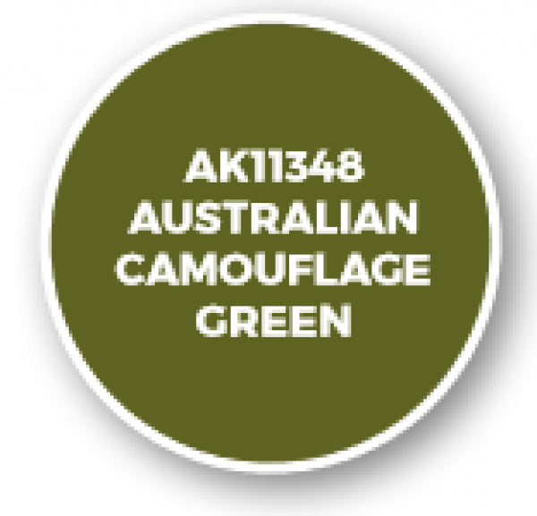 Ak-Interactive: Afv Acrylics (3Rd Gen) - Australian Camouflage Green