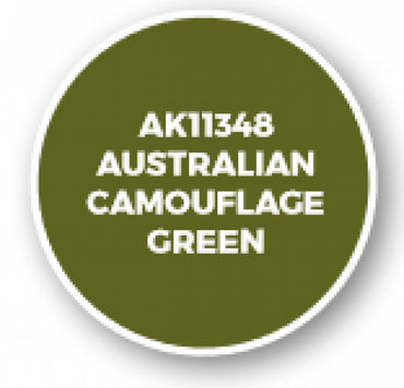 Ak-Interactive: Afv Acrylics (3Rd Gen) - Australian Camouflage Green