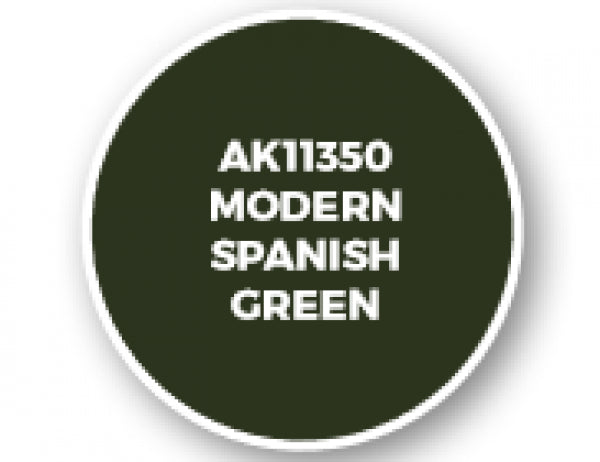 Ak-Interactive: Afv Acrylics (3Rd Gen) - Modern Spanish Green