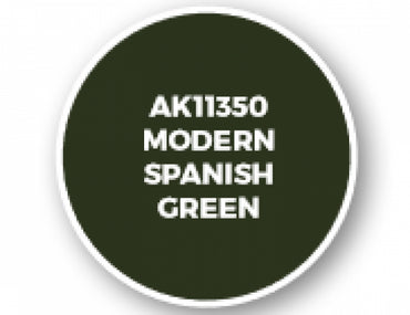 Ak-Interactive: Afv Acrylics (3Rd Gen) - Modern Spanish Green