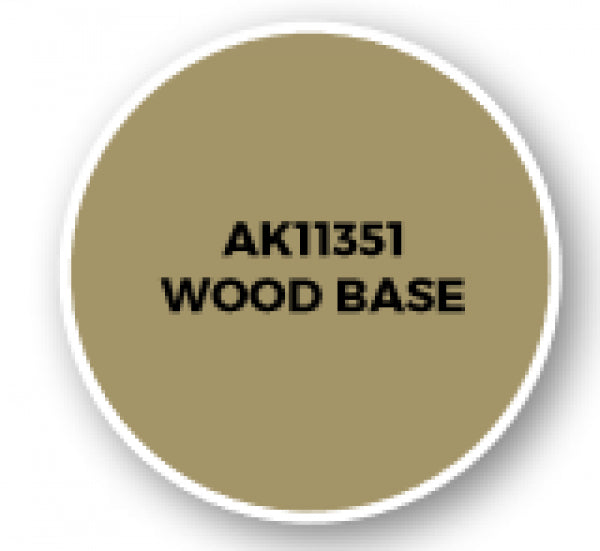 Ak-Interactive: Afv Acrylics (3Rd Gen) - Wood Base