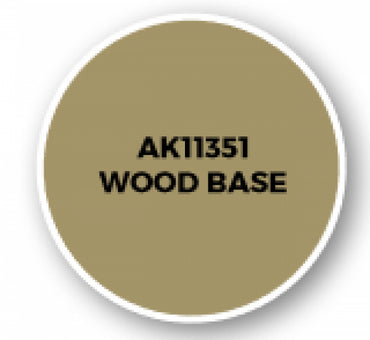 Ak-Interactive: Afv Acrylics (3Rd Gen) - Wood Base