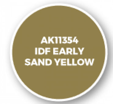 Ak-Interactive: Afv Acrylics (3Rd Gen) - Idf Early Sand Yellow