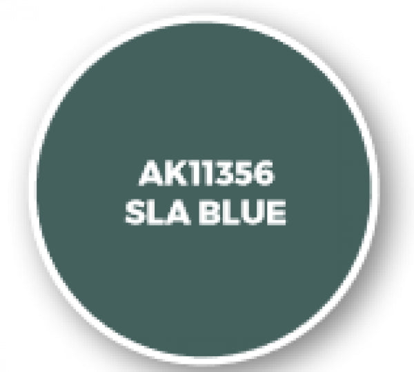 Ak-Interactive: Afv Acrylics (3Rd Gen) - Sla Blue