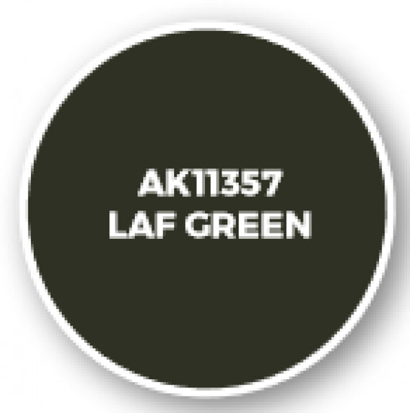 Ak-Interactive: Afv Acrylics (3Rd Gen) - Laf Green