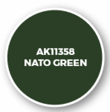 Ak-Interactive: Afv Acrylics (3Rd Gen) - Nato Green