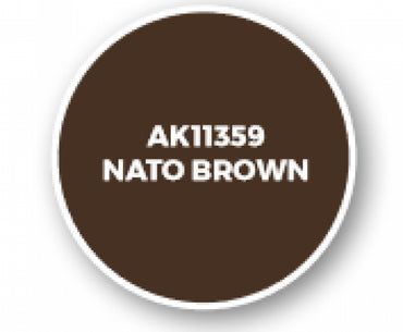 Ak-Interactive: Afv Acrylics (3Rd Gen) - Nato Brown