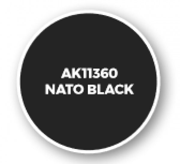 Ak-Interactive: Afv Acrylics (3Rd Gen) - Nato Black