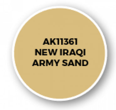 Ak-Interactive: Afv Acrylics (3Rd Gen) - New Iraqi Army Sand