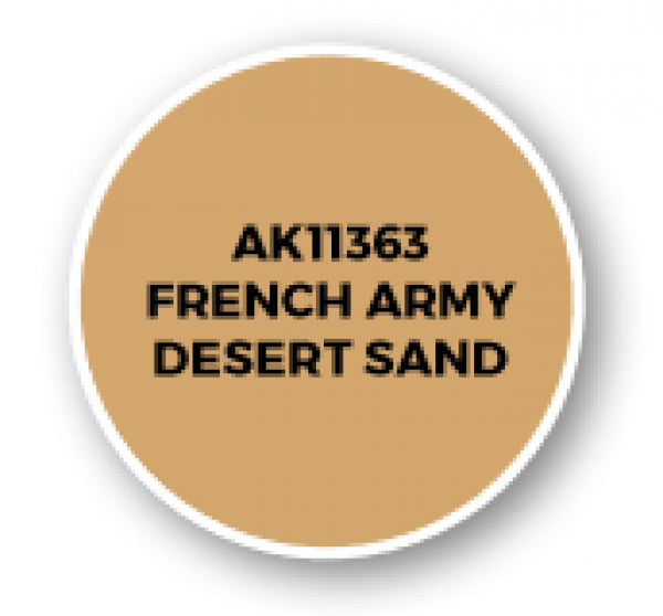 Ak-Interactive: Afv Acrylics (3Rd Gen) - French Army Desert Sand