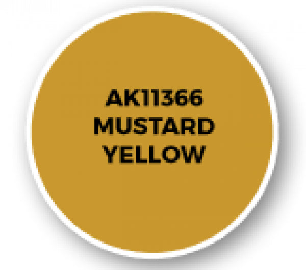 Ak-Interactive: Afv Acrylics (3Rd Gen) - Mustard Yellow