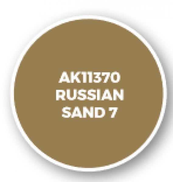 Ak-Interactive: Afv Acrylics (3Rd Gen) - Russian Sand 7K