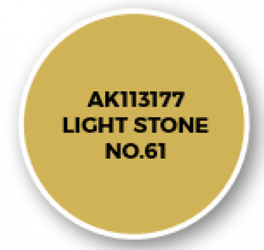 Ak-Interactive: Afv Acrylics (3Rd Gen) - Light Stone No.61