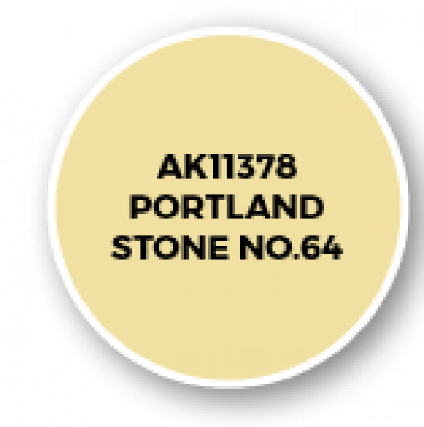Ak-Interactive: Afv Acrylics (3Rd Gen) - Portland Stone No.64